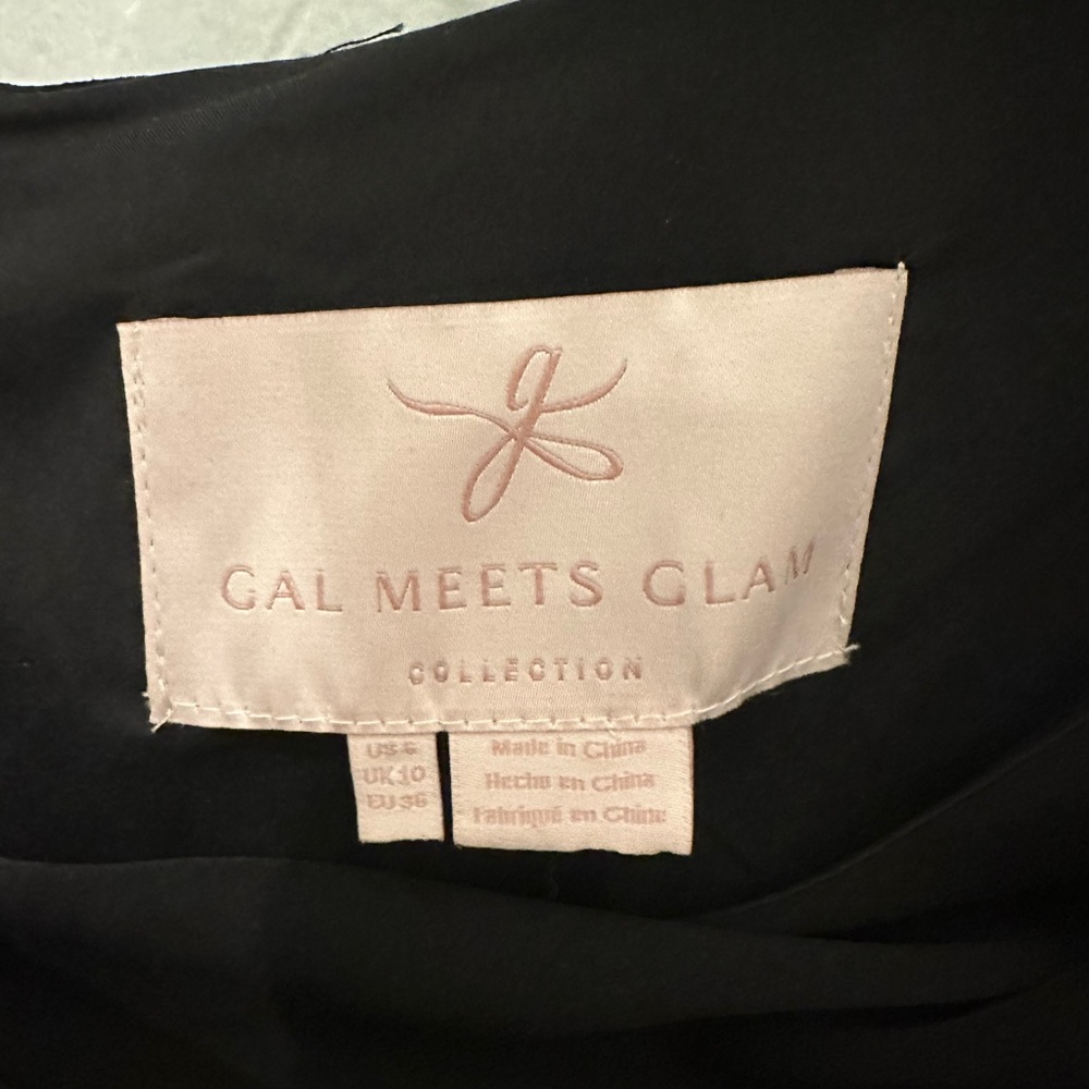 Gal Meets Glam Elegant Black Mini Dress - Picture 3 of 4